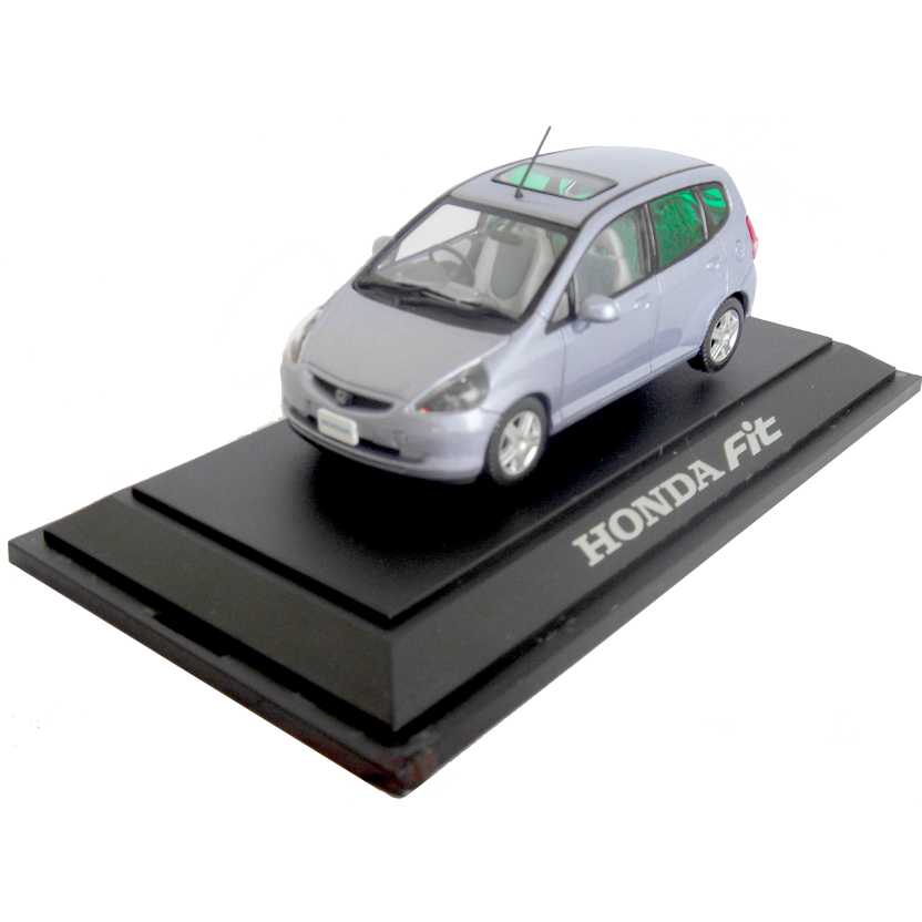 Honda Fit (2003) com caixa de acrílico marca Honda Collection escala 1/43