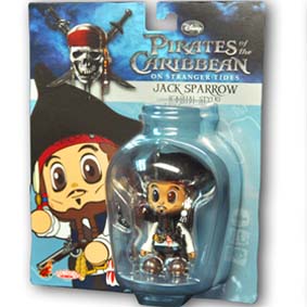 Hot Toys do Brasil Cosbaby :: Boneco do Capitão Jack Sparrow Action Figure 