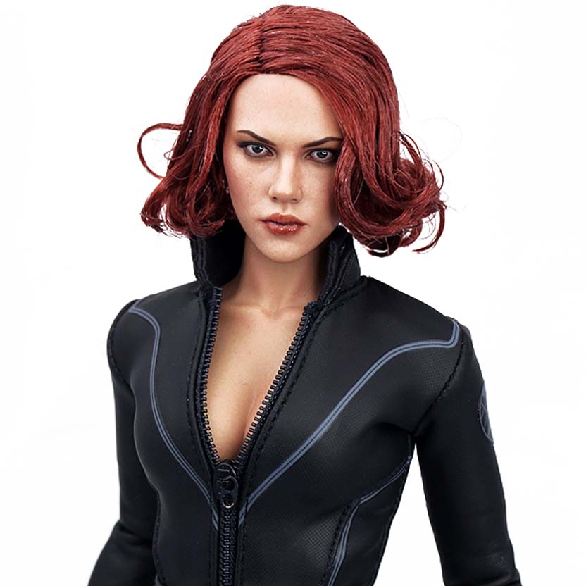 Hot Toys Marvel The Avengers Black Widow (Viúva Negra) escala 1/6