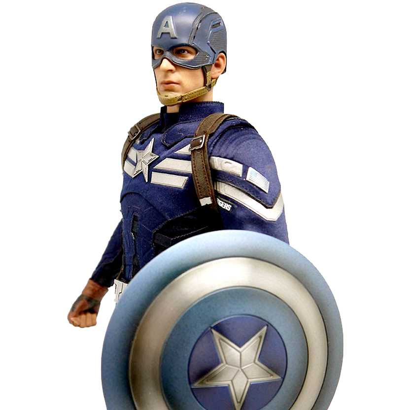 Hot Toys MMS242 Captain America ( Capitão América ) Stealth Strike - The Winter Soldier 1/6