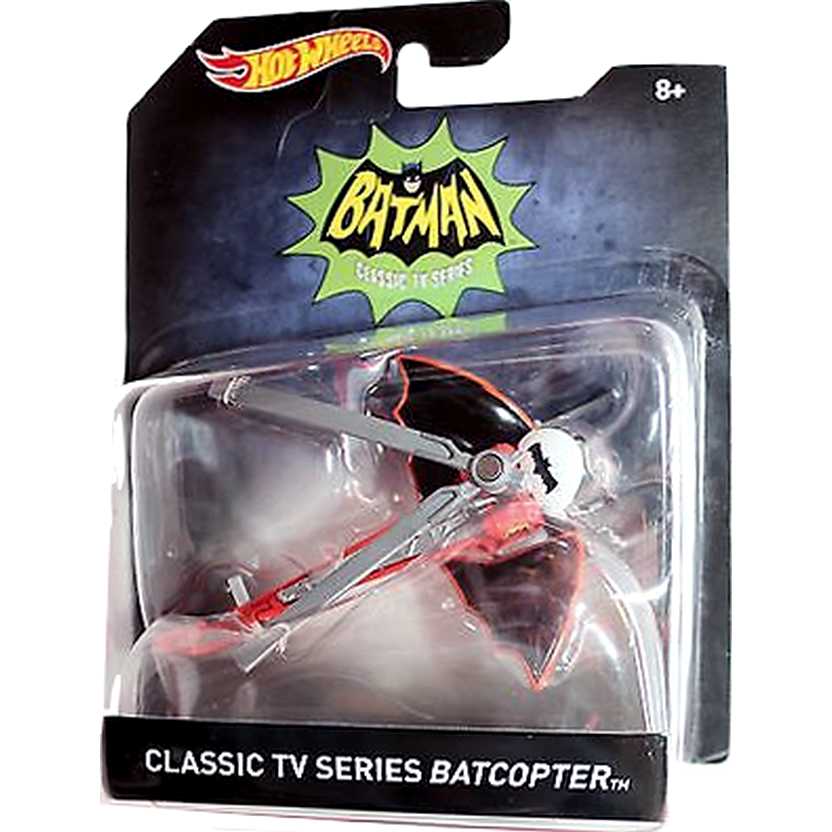 Hot Wheels 1966 Batcopter Classic TV series - escala 1/50 DKL24-0910