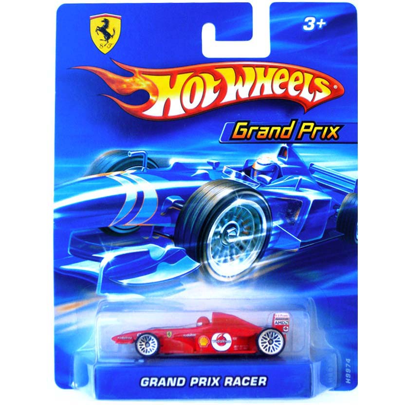 Hot Wheels 2006 Grand Prix Racer Ferrari F1 Team H9974 escala 1/64