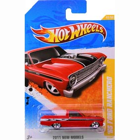 Hot Wheels 2011 Catálogo :: 65 Ford Ranchero (1965) T9711 series 41/50 41/244