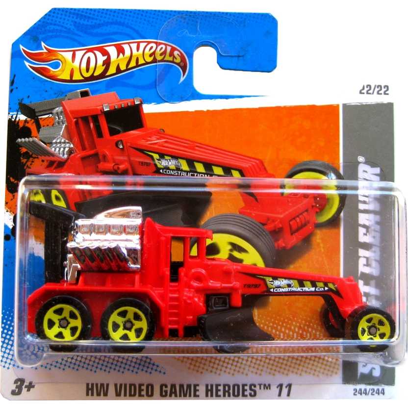 Hot Wheels 2011 Street Cleaver HW Video Game Heroes series 22/22 244/244 T9787 escala 1/64