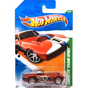 Hot Wheels 2011 Super Treasure Hunts Corvette Grand Sport T9744 series 9/15 59/244
