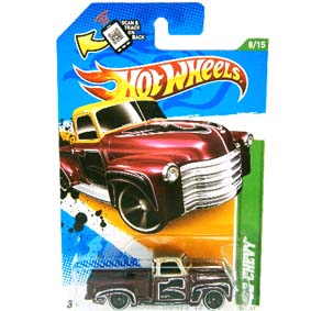 Hot Wheels 2012 Treasure Hunts 52 Chevy ( a pickup mais rara da Hot Wheels )