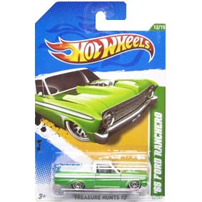 Hot Wheels 2012 Treasure Hunts list #12 65 Ford Ranchero V5350 series 12/15 62/247