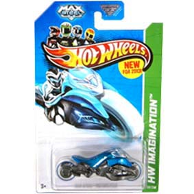 Hot Wheels 2013 Imagination Max Steel Motorcycle X1939 série 59/250