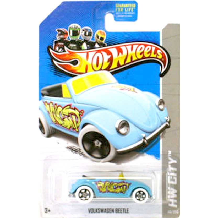 Hot Wheels 2013 Volkswagen Beetle - Fusca azul series 40/250 X1879