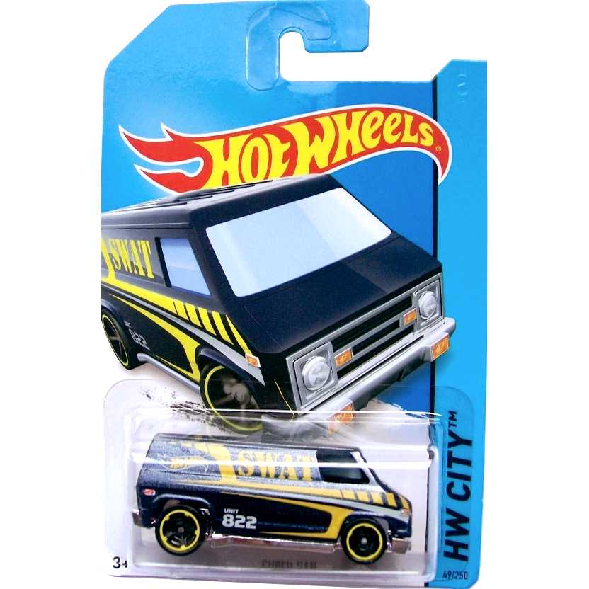 Hot Wheels 2014 Super Van HW City BFC64 series 49/250 escala 1/64