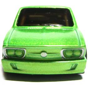Hot Wheels VW Brasilia Green - 2011 New Models 8/50 Retired Diecast Car