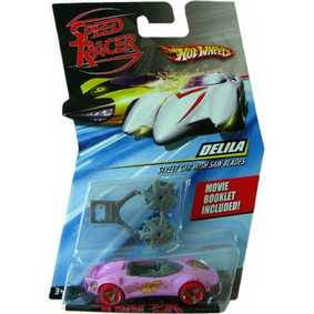 Hot Wheels carro rosa escala 1/64 Delila M4529/M5933 ( Filme Speed Racer ) 