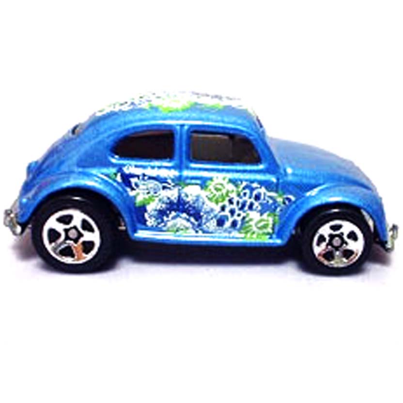 1998 Hot Wheels Surf 'N Fun Series 2/4 VW Bug Blue Volkswagen Beetle #962  NOC