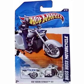 Hot Wheels Catálogo 2011 :: Boss Hoss Motorcycle T9875 series 8/10 168/244