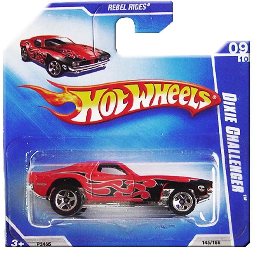 Hot Wheels coleção 2009 Dixie Challenger vermelho P2465 series 09/10 145/166