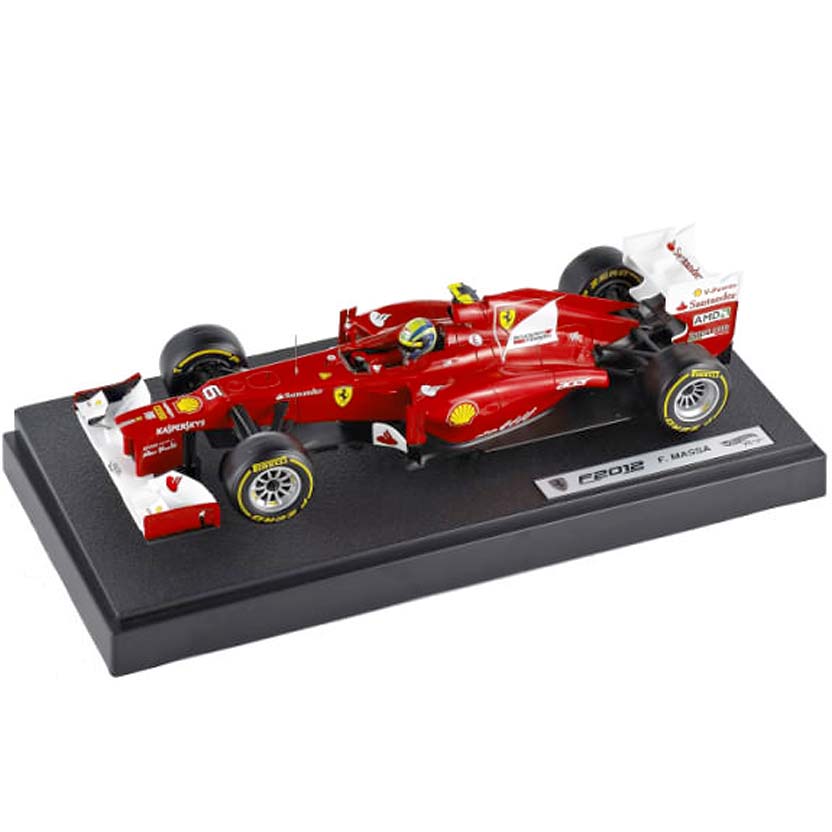 Hot Wheels F1 2012 Ferrari F2012 F1 Felipe Massa escala 1/18 X5521