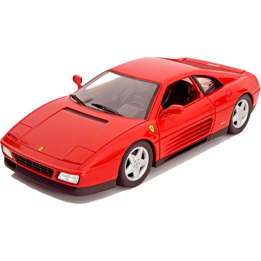 Hot Wheels Ferrari 348 tb escala 1/18 X5532 vermelha