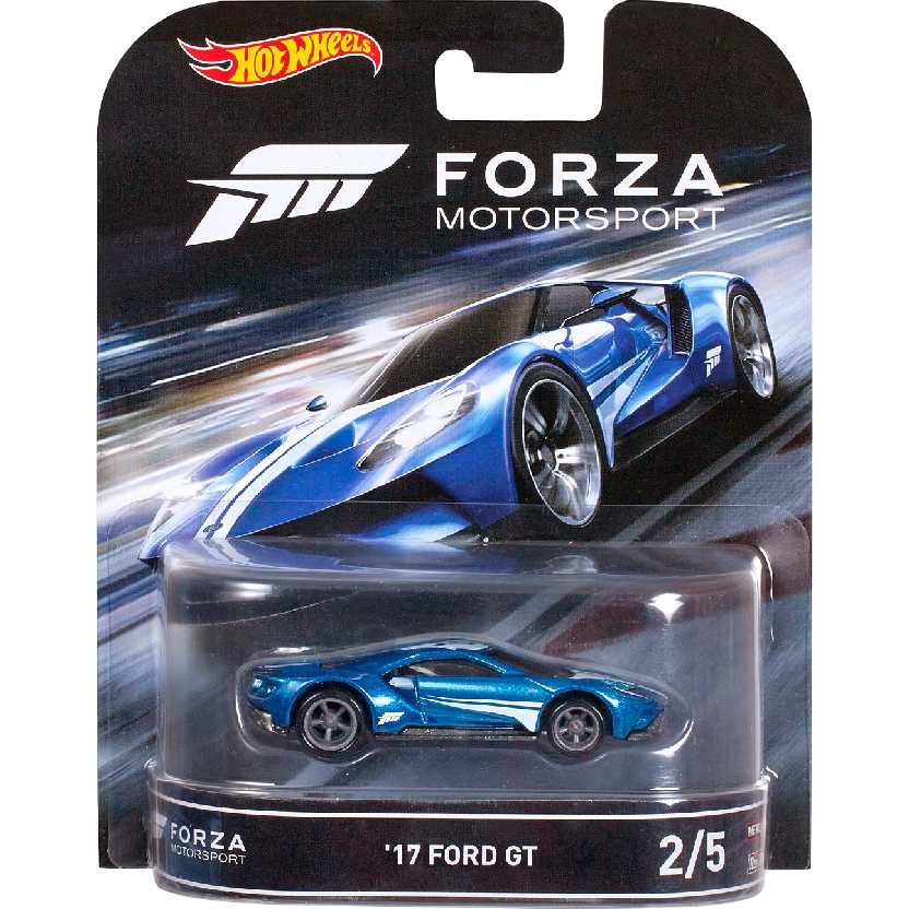 Hot Wheels Retro Entertainment Forza Motorsport 17 Ford GT series 2/5 DJF50 escala 1/64