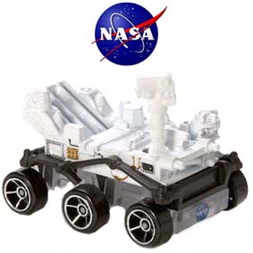 Hot Wheels série 2012 Mars Rover Curiosity NASA Y4712 series 14/50 14/247