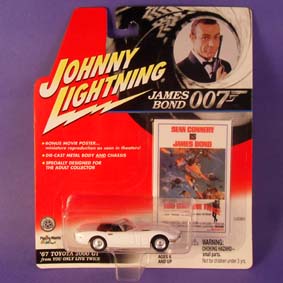 James Bond Cars Collection - Toyota 2000 Com 007 só se Vive Duas Vezes