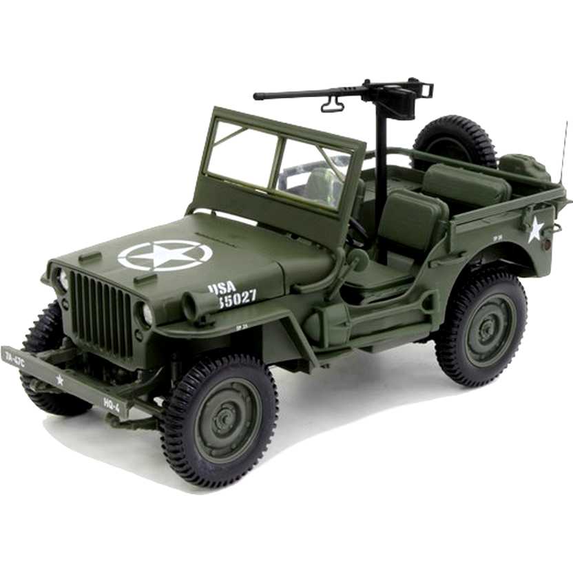 Jeep Willys Army (1942) Military Vehicle - Norev escala 1/18