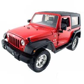 Jeep Wrangler (2007) Marca Jada Toys escala 1/24