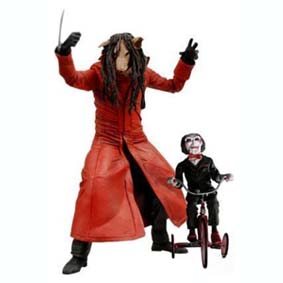 Jigsaw Killer and Puppet Saw - Jogos Mortais 3 (aberto) - Arte em