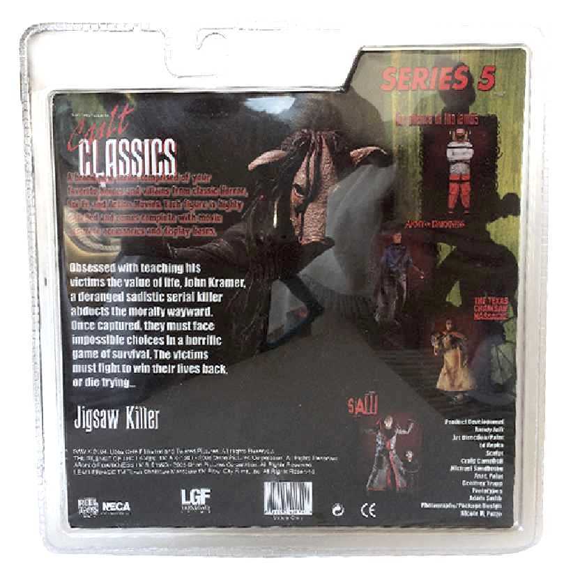 Boneco Jigsaw Killer Pig Face / Jogos Mortais / Neca / Raro