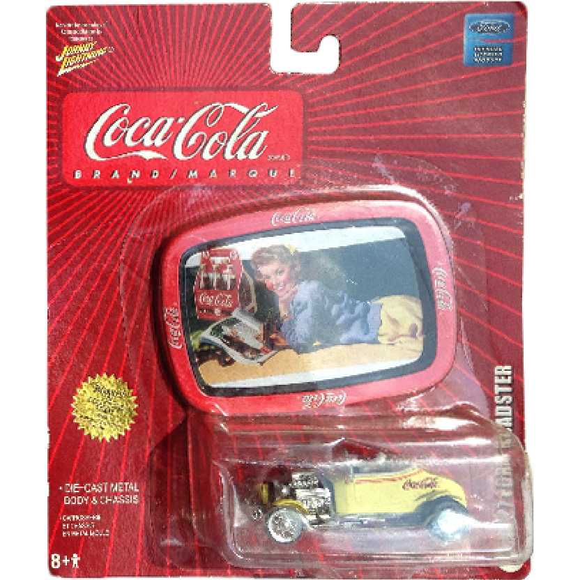 Johnny Lightning 1927 Ford Roadster coleção Coca-Cola Tins 1996 escala 1/64
