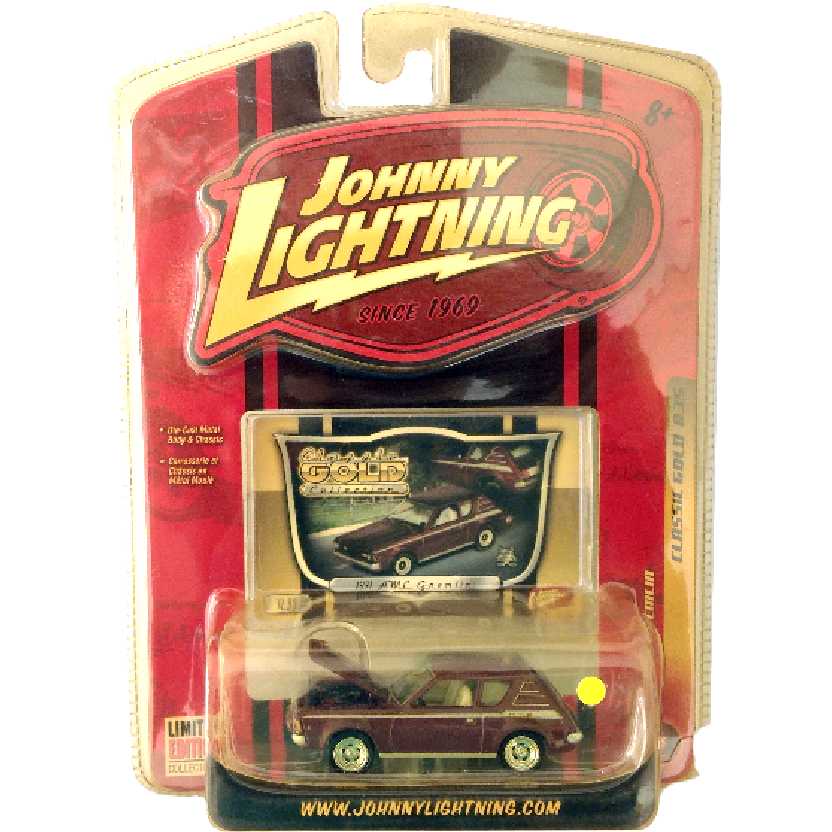 Johnny Lightning 71 AMC Gremlin Classic Gold R35 50185 escala 1/64