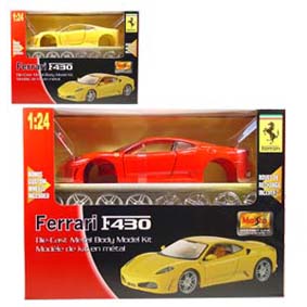 Kit Ferrari F430 (nível 1) não requer cola e tinta