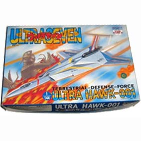 Kit plástico da nave do Ultraseven Ultra Hawk - 001 escala 1/144 Task Force