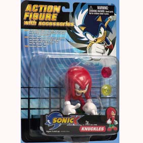 Knuckles - Sonic X - Arte em Miniaturas