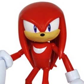 Knuckles The Echidna - Sonic the Hedgehog Super Posers wave 2 Action Figure