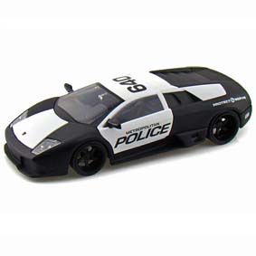 Lamborghini Murcielago LP640 Police - Jada Toys escala 1/24