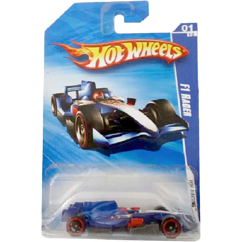 Linha 2010 Hot Wheels F1 Racer series 01/10 147/214 R7574 escala 1/64