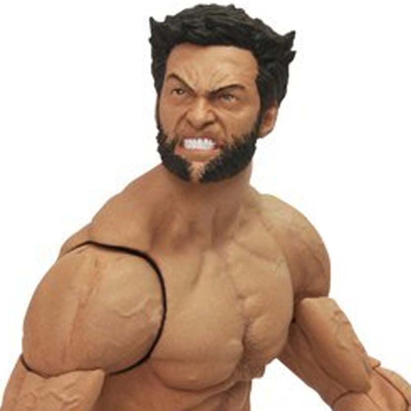 Marvel Select The Wolverine Imortal com 3 cabeças intercambiáveis