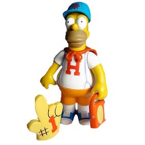 Mascot Homer Bonecos The Simpsons série 6 (aberto)