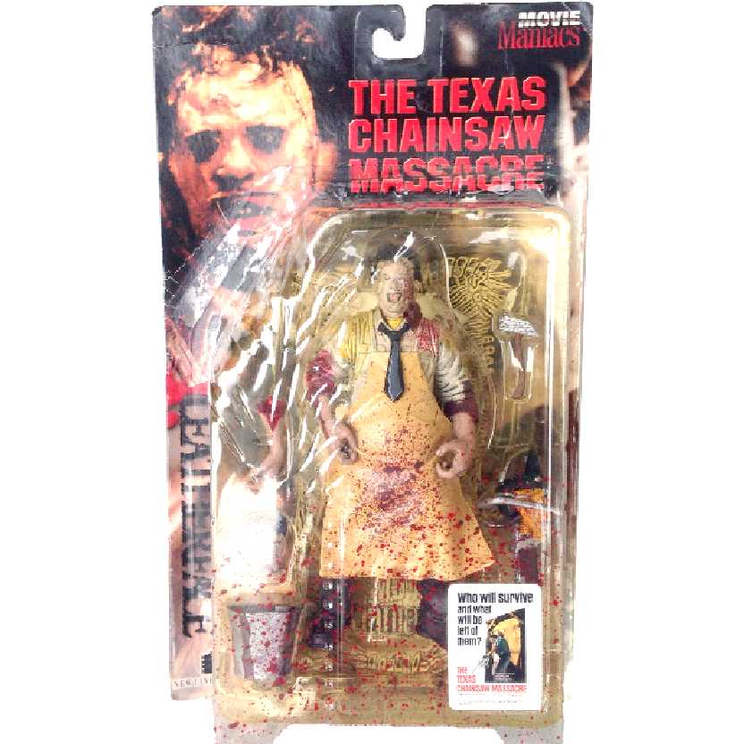 Massacre da Serra Elétrica (Texas Chainsaw Massacre) Leatherface McFarlane Movie Maniacs 1