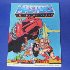Masters of the Universe Vintage Comic Book - The Battle of Roboto 
