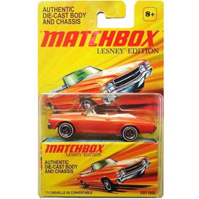 Matchbox para Colecionadores Linha Lesney Edition Chevelle SS (1971) 1/64