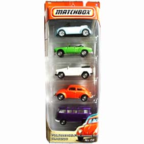 Matchbox VW Classics :: Beetle Concept, Karmann Ghia, Safari Thing, Fusca e Kombi
