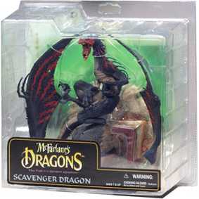 McFarlane Action Figures Dragons série 6 Dragão Scavenger Dragon (ABERTO)