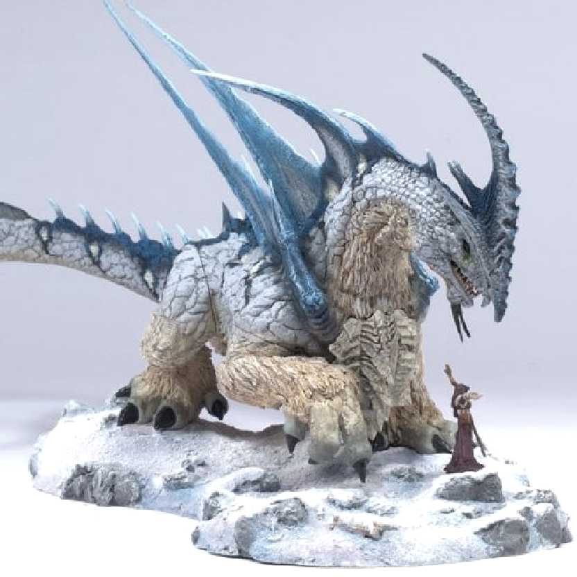 McFarlane Dragons série 6 Dragão do gelo Ice Dragon (aberto) - Arte em ...