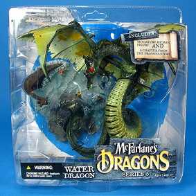Mcfarlane Toys Brasil Dragons S5 Action Figure Dragão Water Dragon Clan 5