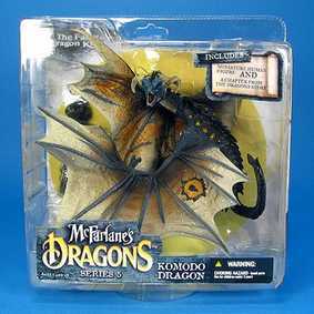 McFarlane Toys Dragons Action Figure Dragão Série 5 Komodo Dragon Clan 5