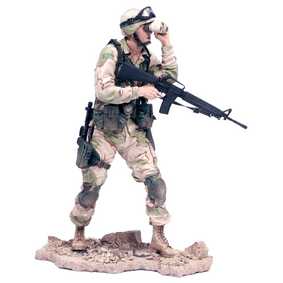 Mcfarlane Toys Military Army Desert Infantry (série Redeployed) ABERTO