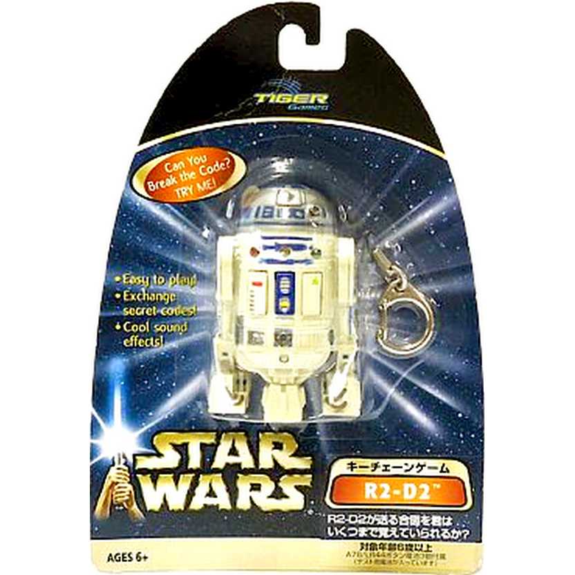 Memory Game Keychain Star Wars - Chaveiro R2-D2 com som e luz similar ao Genius