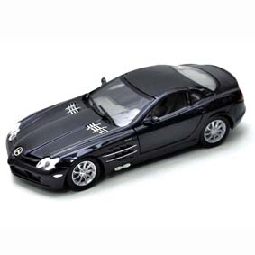 Miniatura da Mercedes-Benz SLR Mclaren Miniaturas Motormax escala 1/24