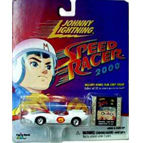 Miniatura do Mach 5 (Speed Racer série 2000) Johnny Lightning escala 1/64